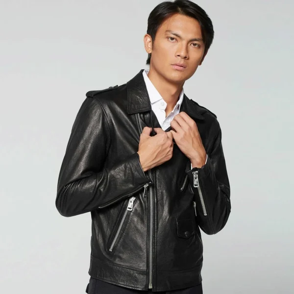 A.S.98 Vestes En Cuir Jimmy^ Vestes