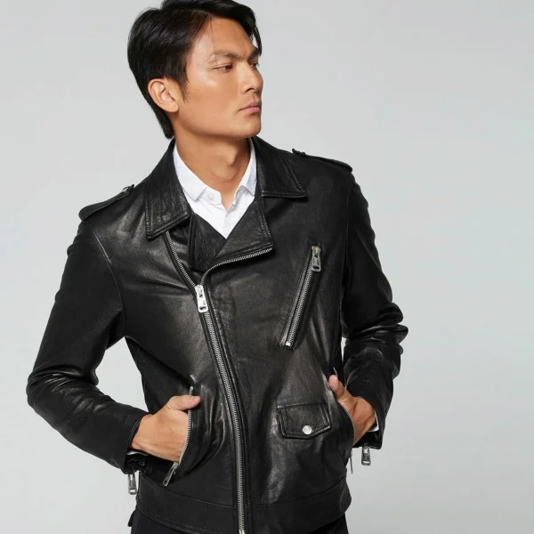 A.S.98 Vestes En Cuir Jimmy^ Vestes