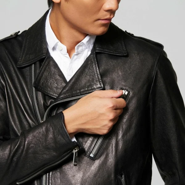 A.S.98 Vestes En Cuir Jimmy^ Vestes